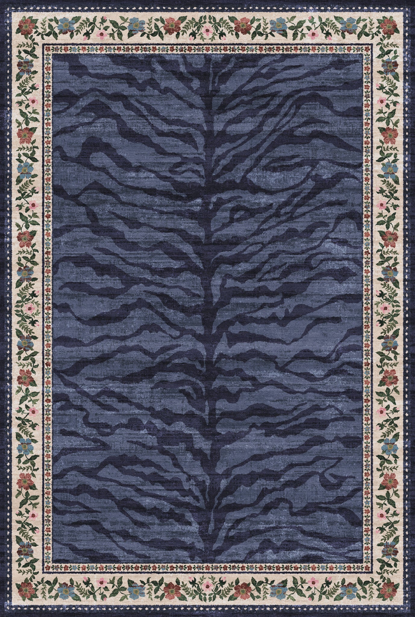 Ludvic Tapete Vintage Tiger Floral