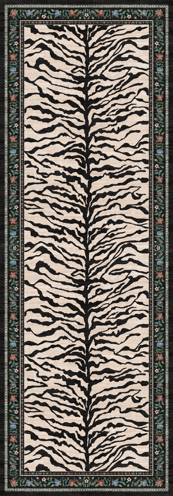 Ludvic Tapete Vintage Tiger Floral