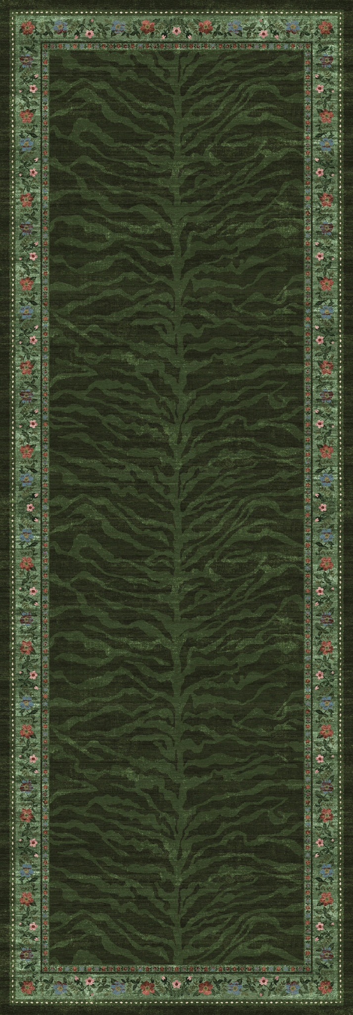 Ludvic Tapete Vintage Tiger Floral