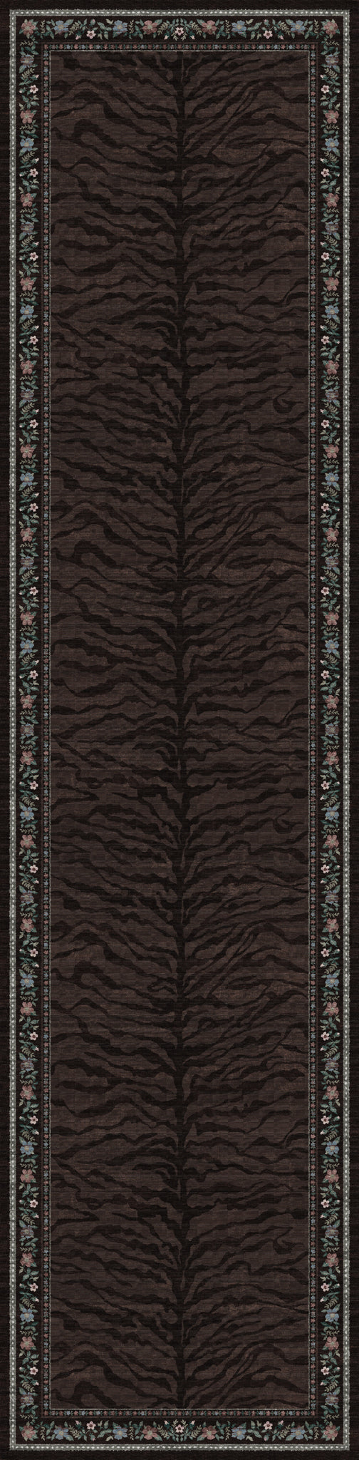 Ludvic Tapete Vintage Tiger Floral