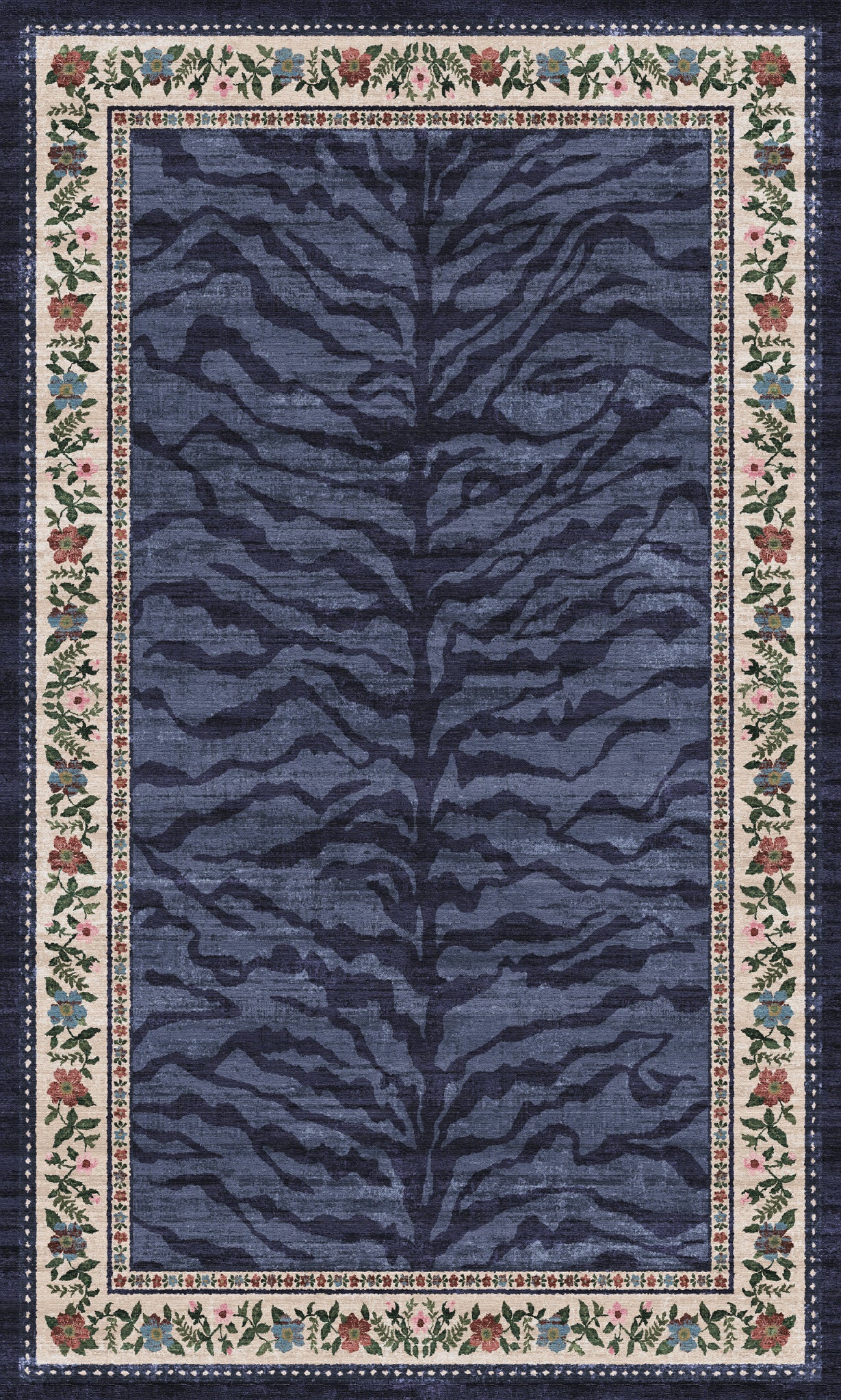 Ludvic Tapete Vintage Tiger Floral
