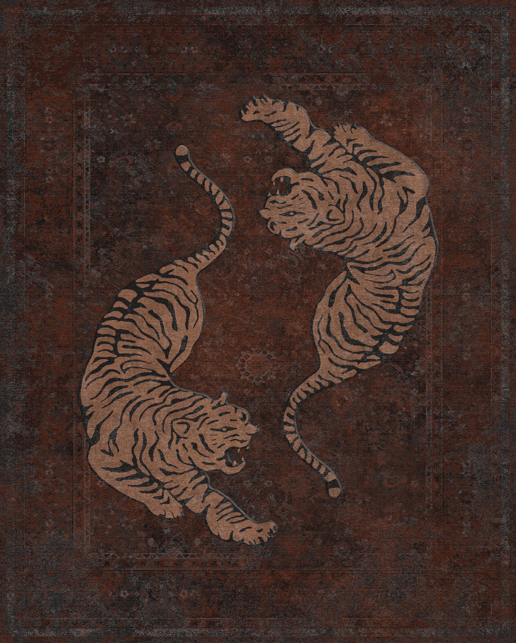 Zendaya Majestic Tigers Rug