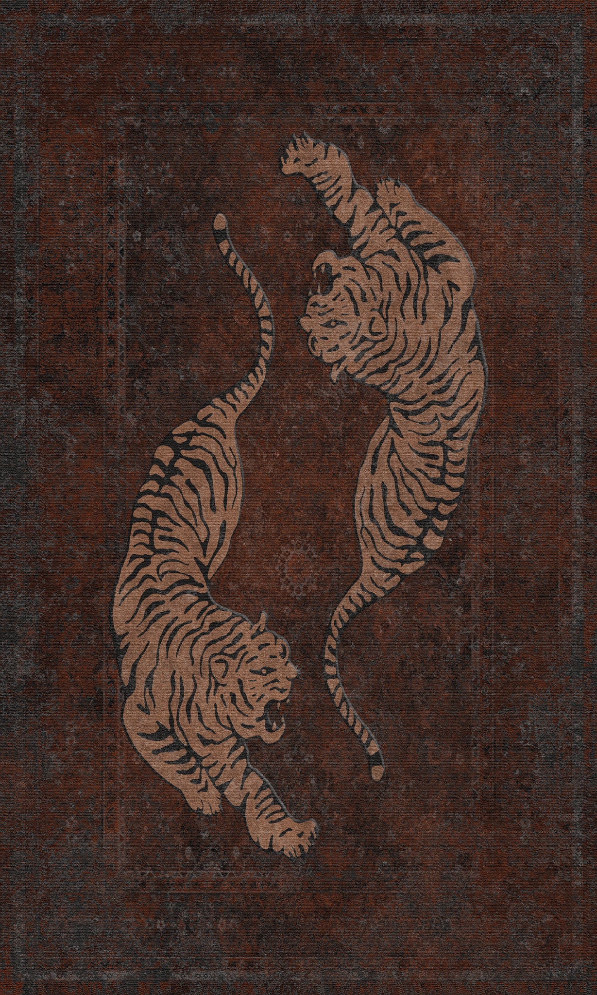 Zendaya Majestic Tigers Rug