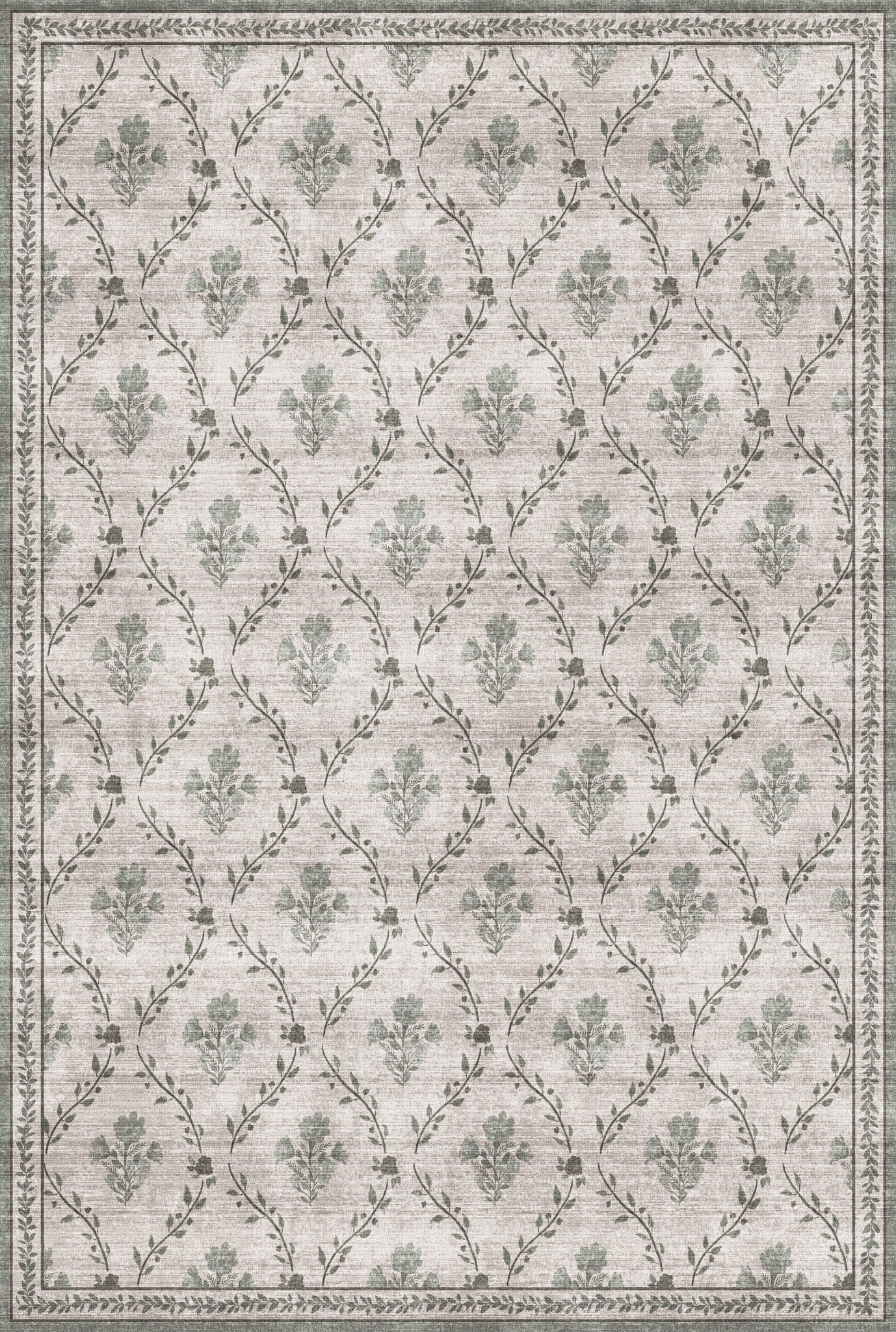 Esme Vintage Botanical Rug