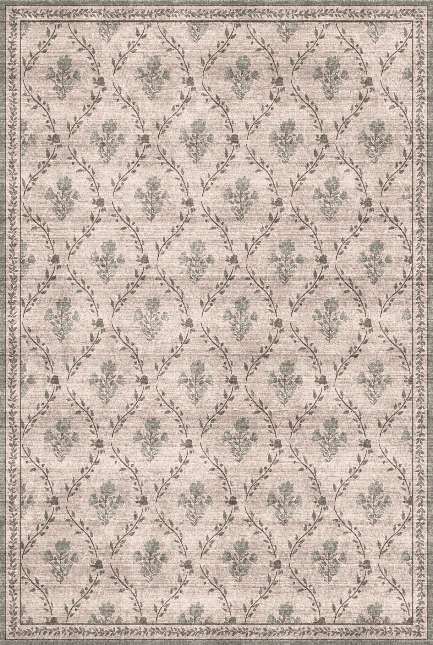 Esme Vintage Botanical Rug
