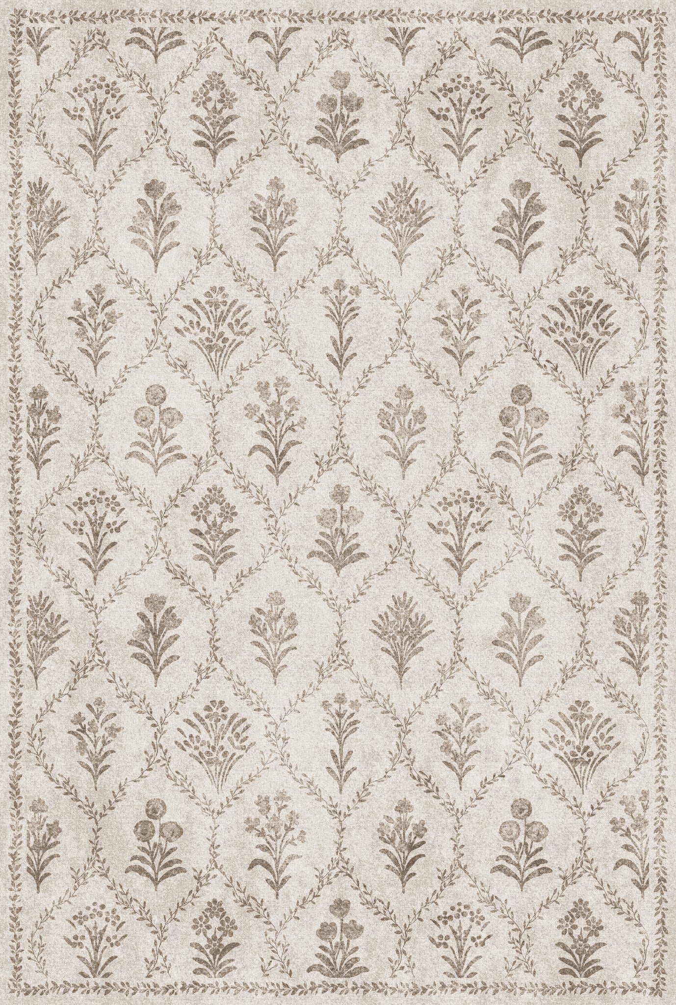 Millie Senovinis gėlių sodo kilimas