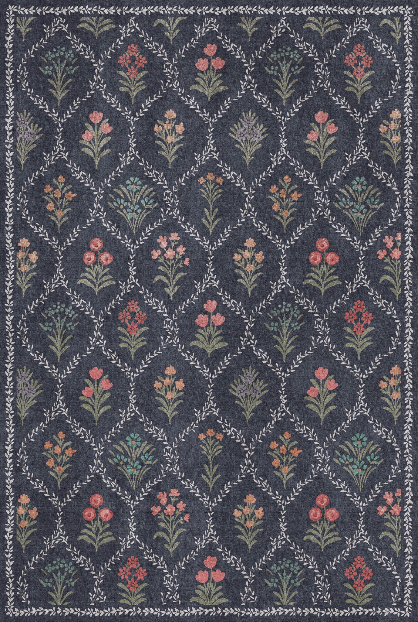 Millie Senovinis gėlių sodo kilimas