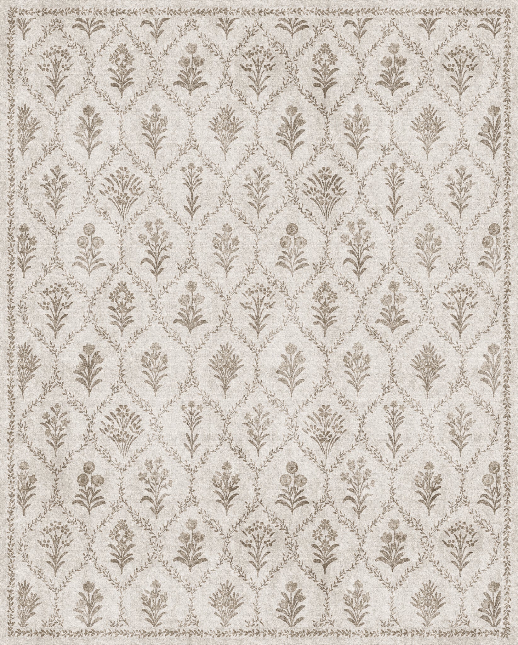 Millie Senovinis gėlių sodo kilimas