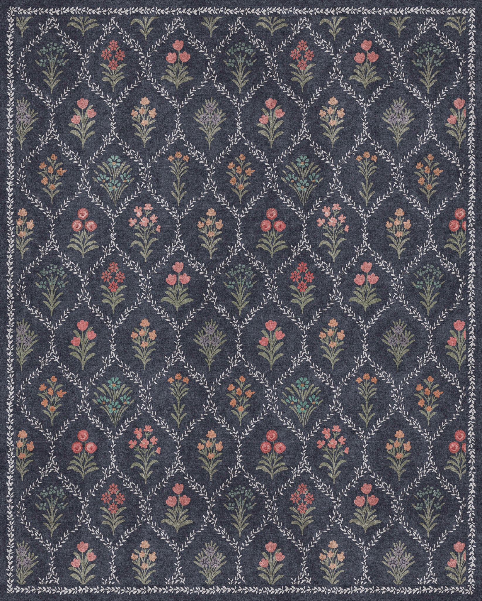 Millie Senovinis gėlių sodo kilimas