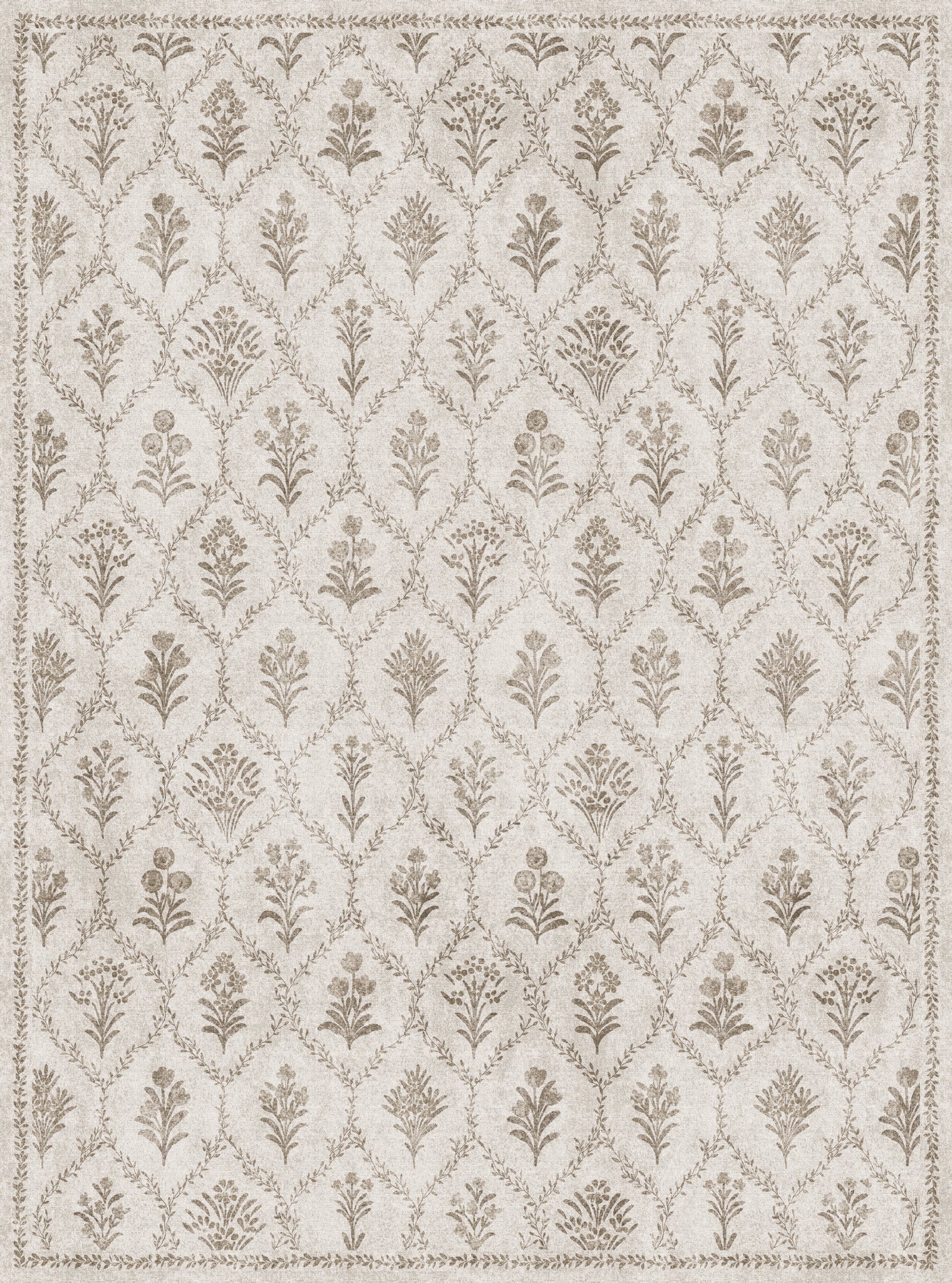 Millie Senovinis gėlių sodo kilimas