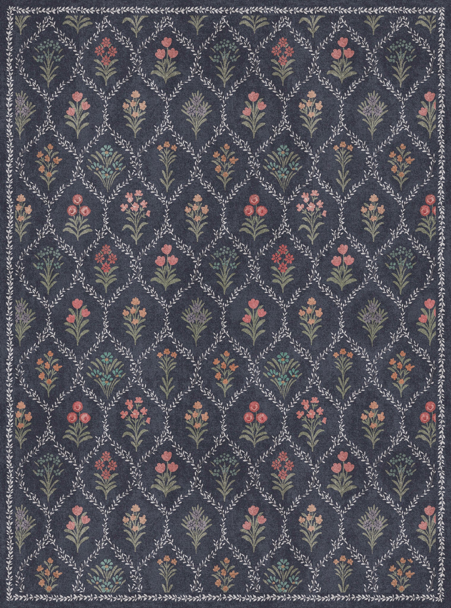 Millie Senovinis gėlių sodo kilimas