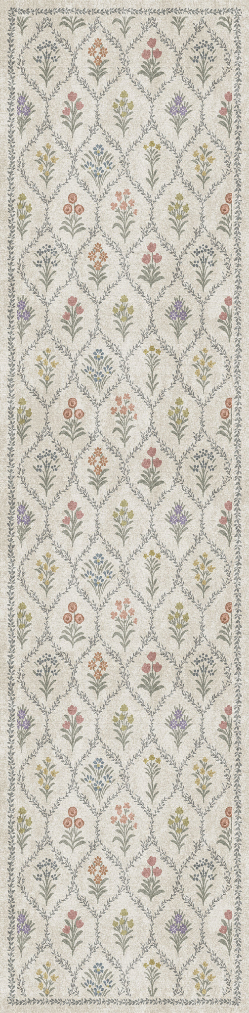 Millie Vintage Bloemen Tuinkleed