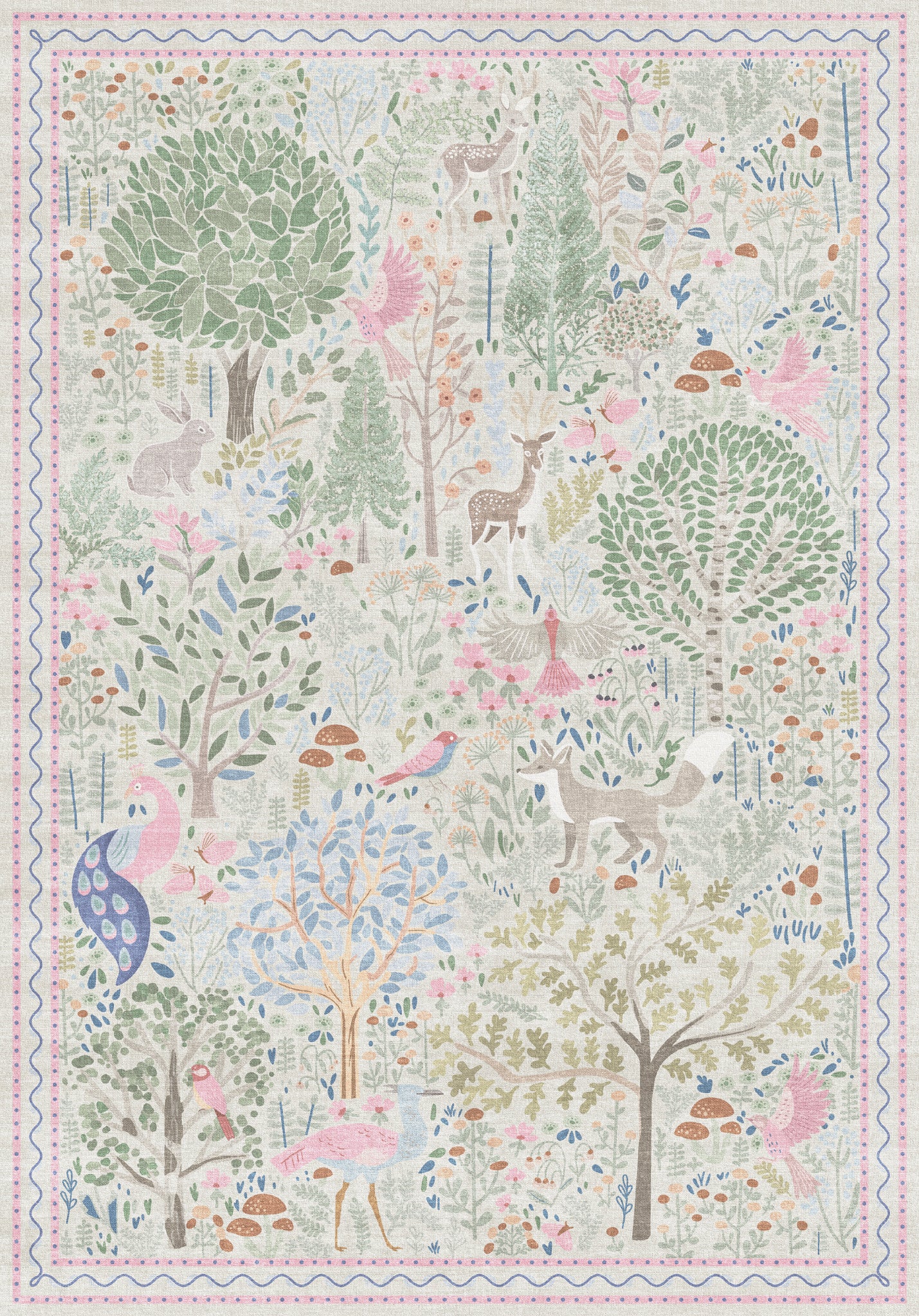 Marlie Whimsical Forest Rug