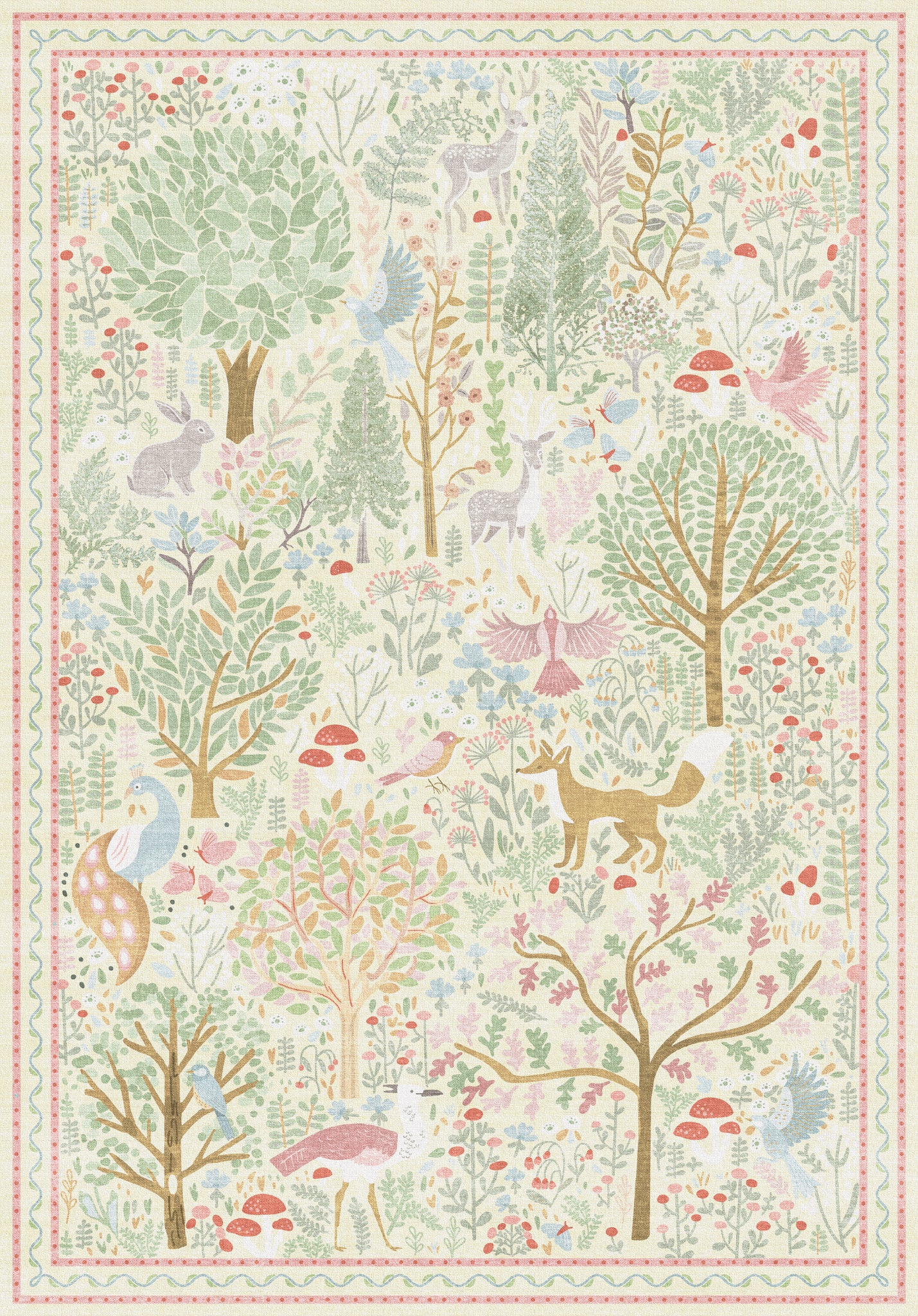 Marlie Whimsical Forest Rug