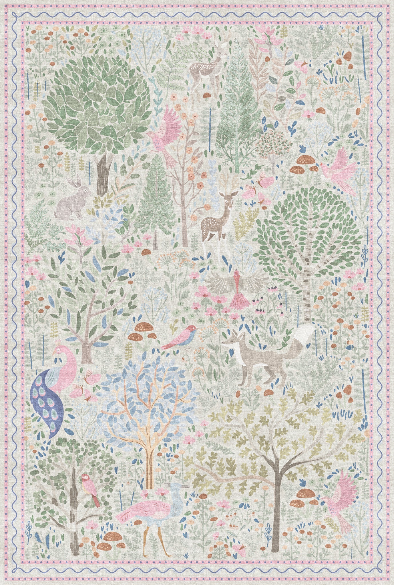 Marlie Whimsical Forest Rug