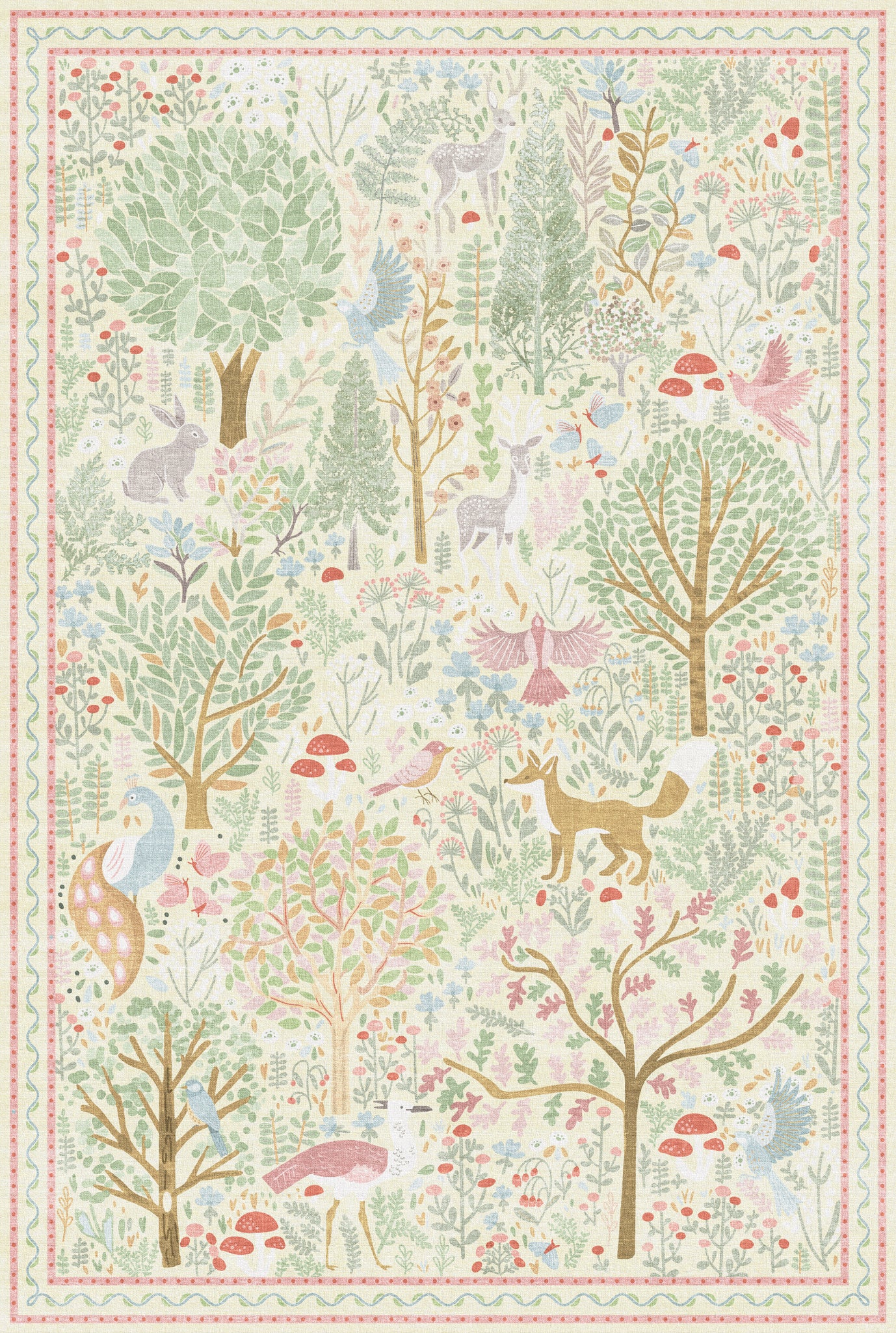 Marlie Whimsical Forest Rug