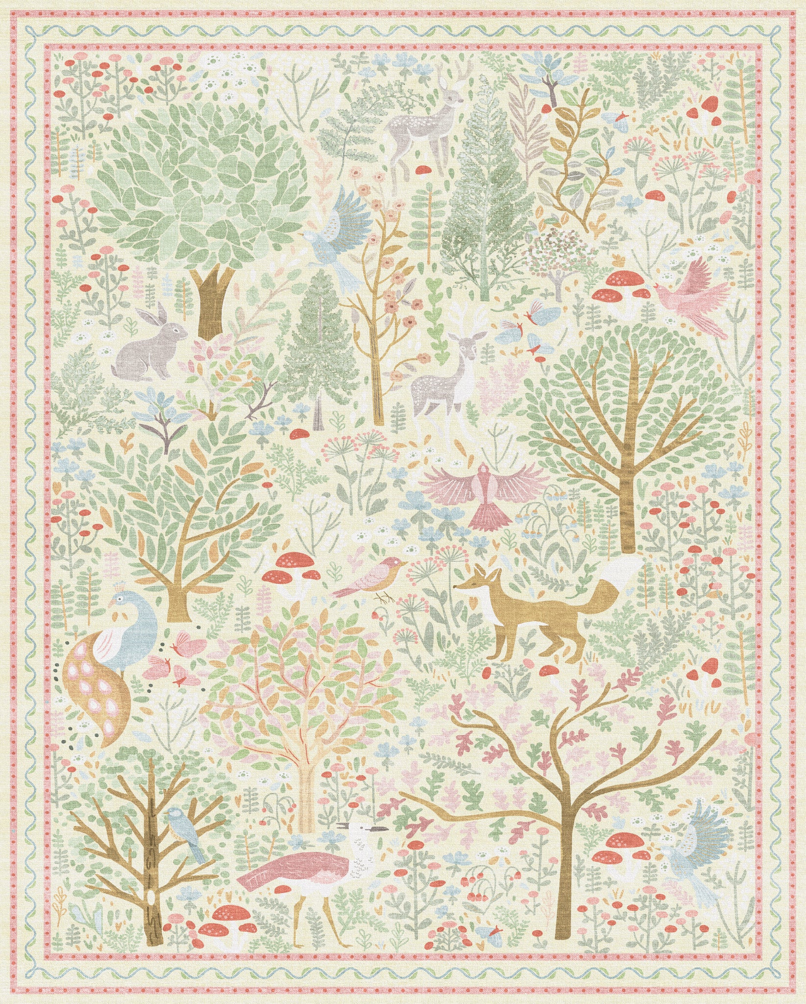 Marlie Whimsical Forest Rug