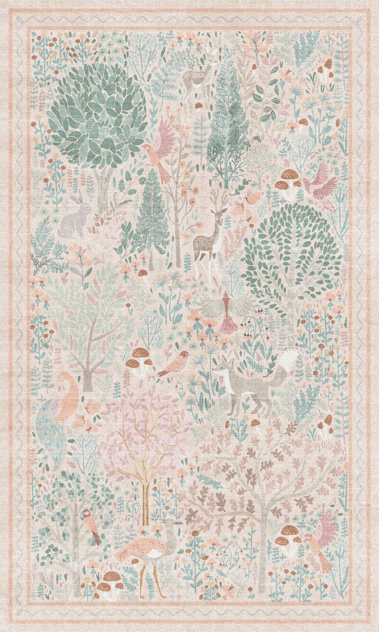 Marlie Whimsical Forest Rug