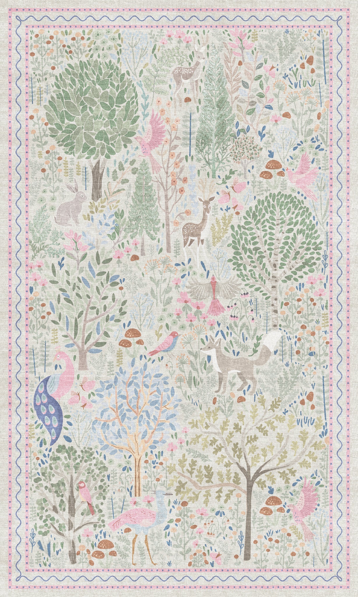 Marlie Whimsical Forest Rug
