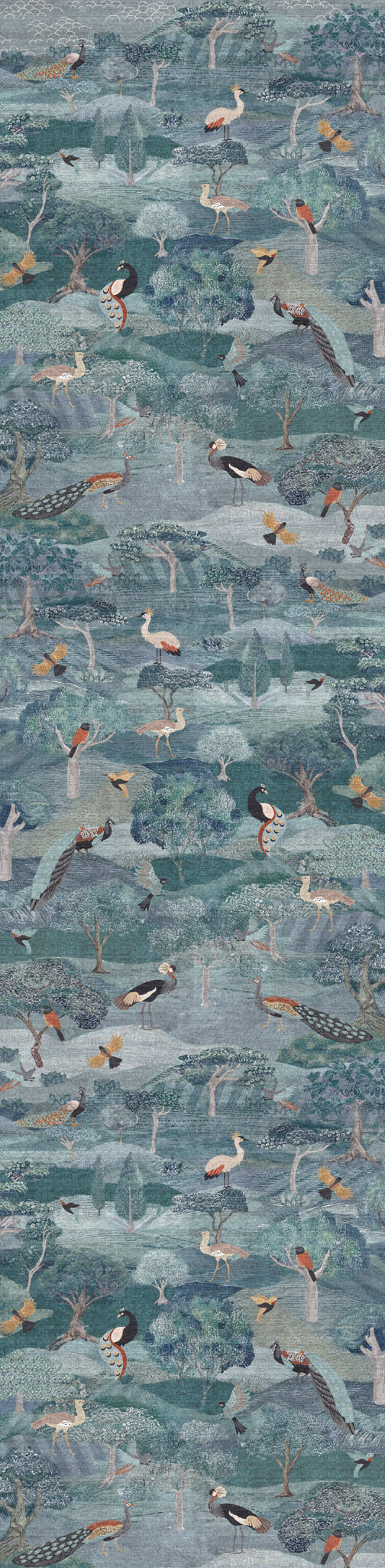 Elodie Vintage Scenic Garden Rug