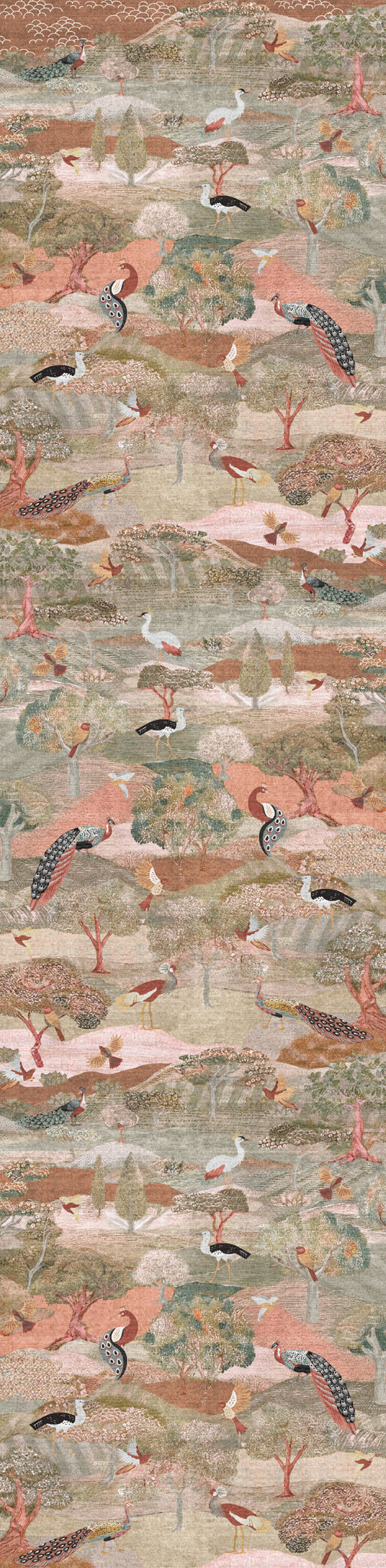 Elodie Vintage Scenic Garden Rug
