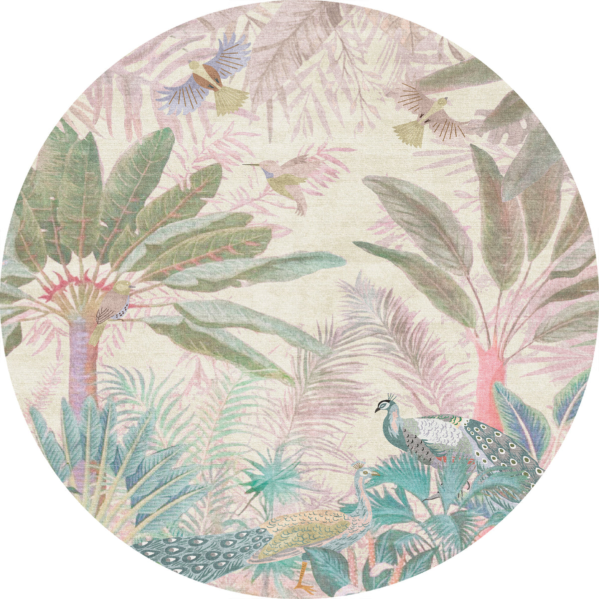 Ellis Tropischer Vogel-Garten-Teppich