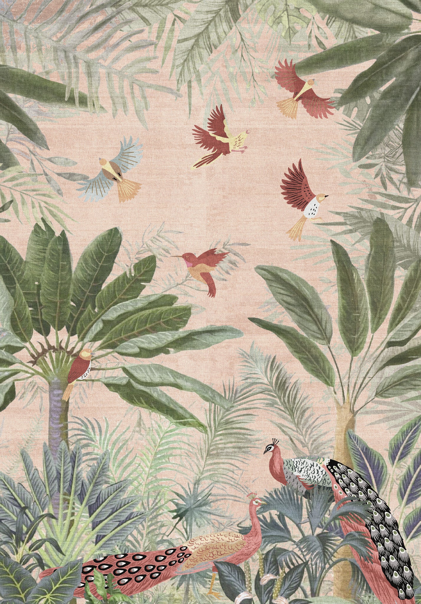 Ellis Tropical Bird Garden Rug