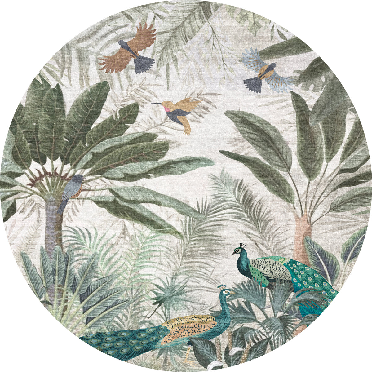 Ellis Tropischer Vogel-Garten-Teppich