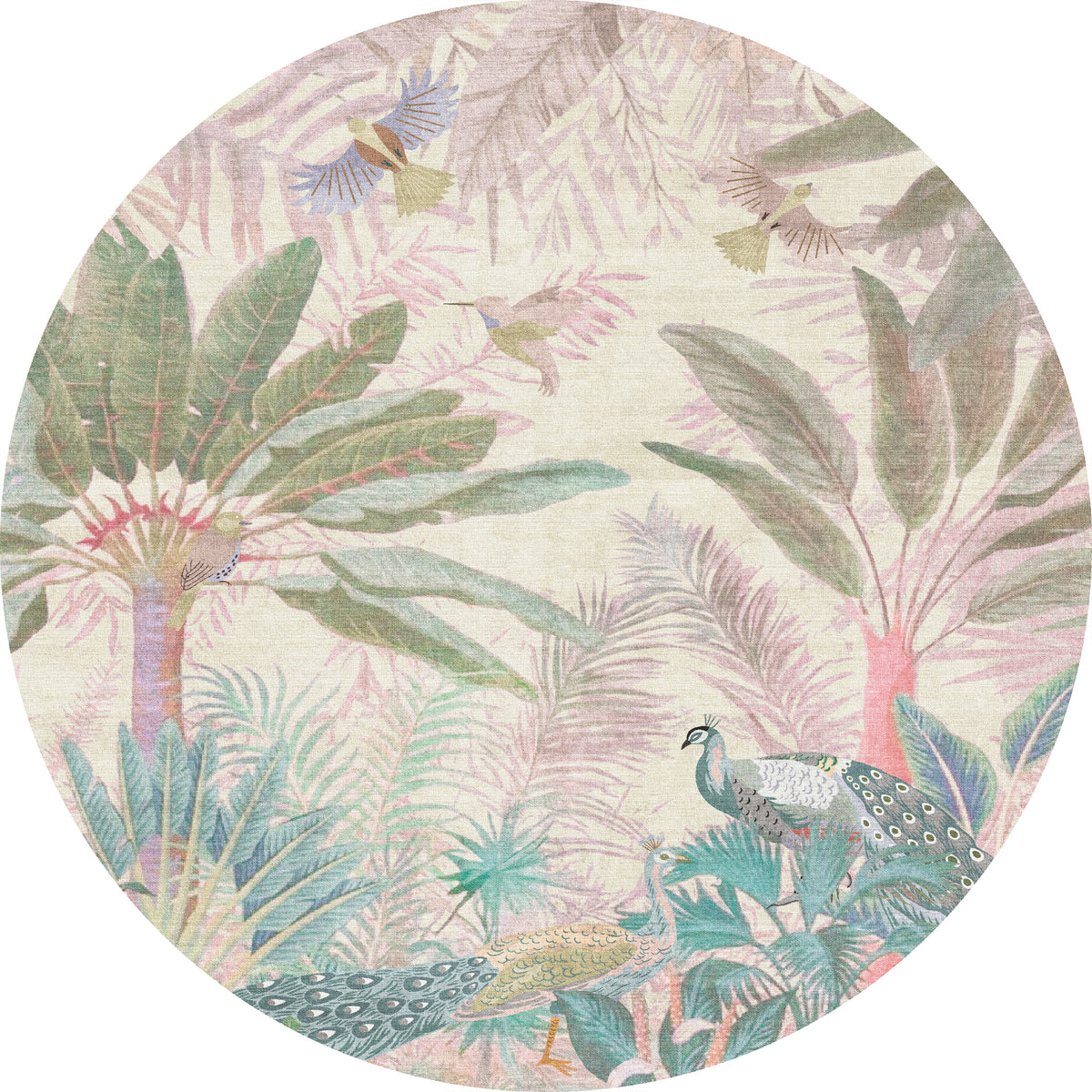Ellis Tropischer Vogel-Garten-Teppich