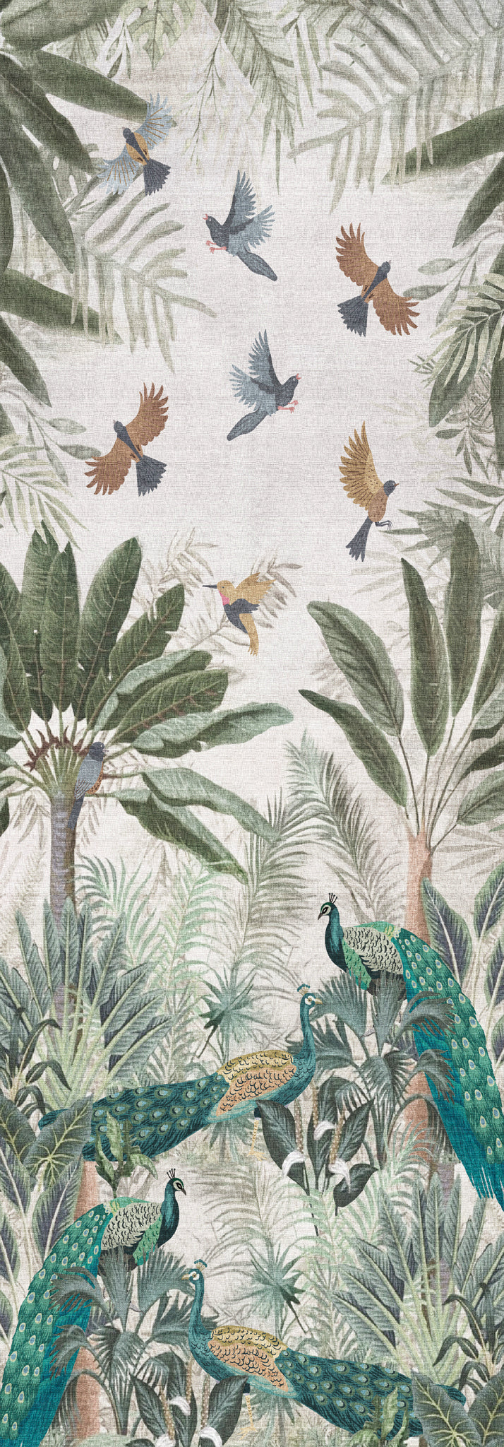 Ellis Tapis de jardin oiseaux tropicaux