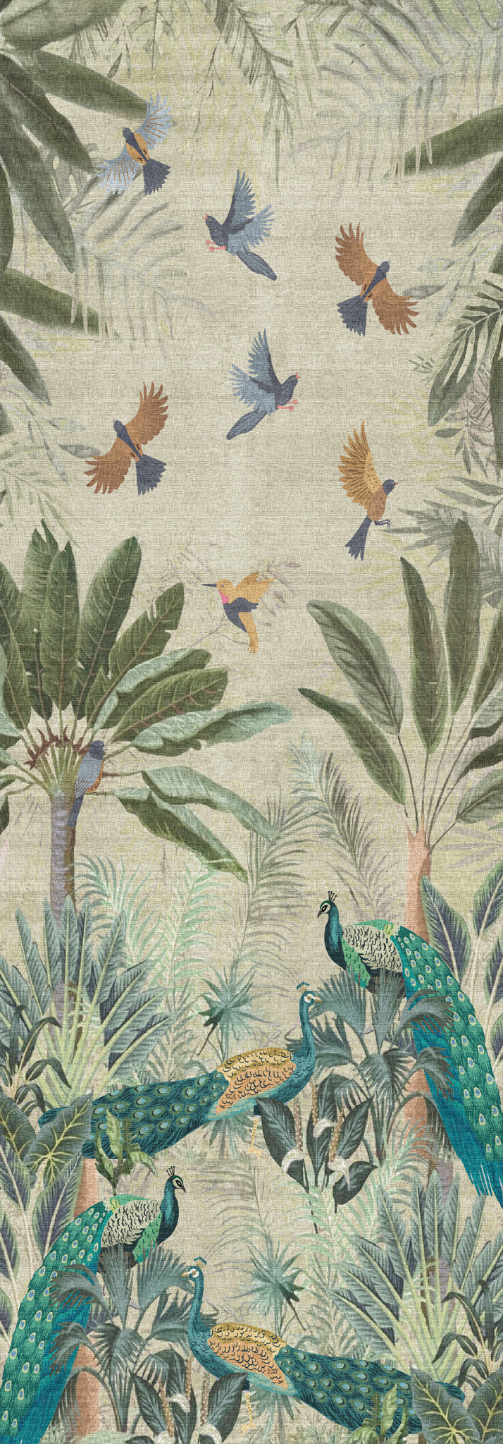 Ellis Tapis de jardin oiseaux tropicaux