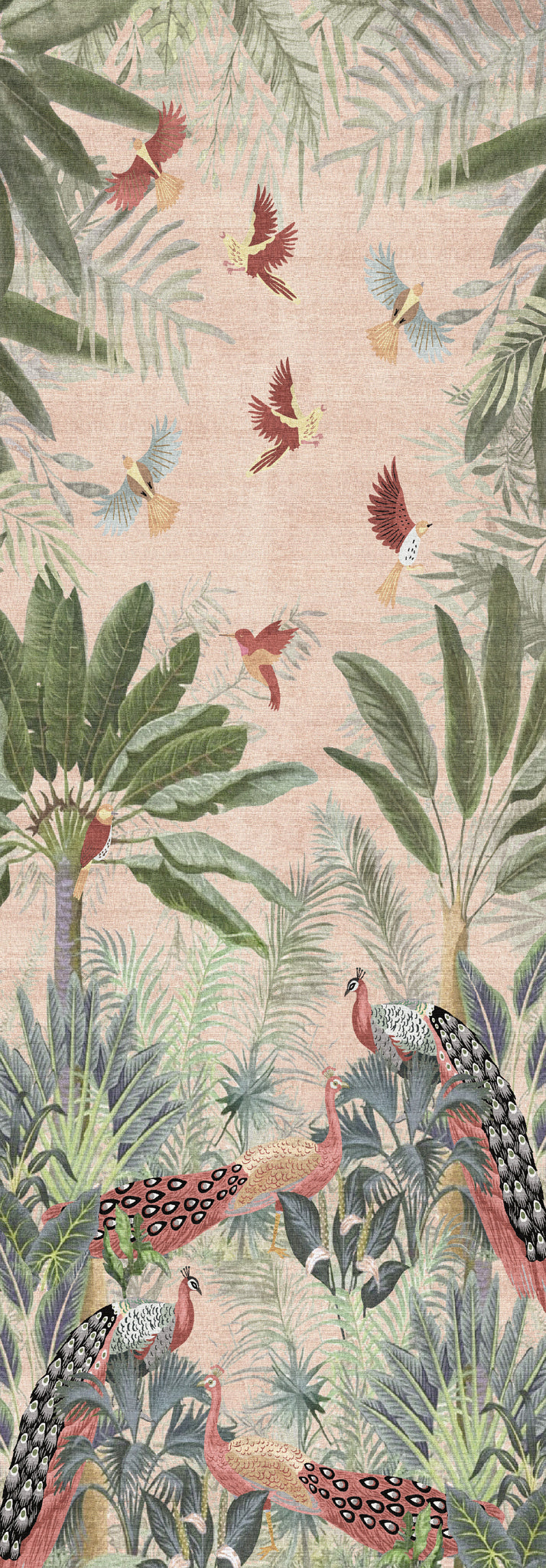 Ellis Tapis de jardin oiseaux tropicaux