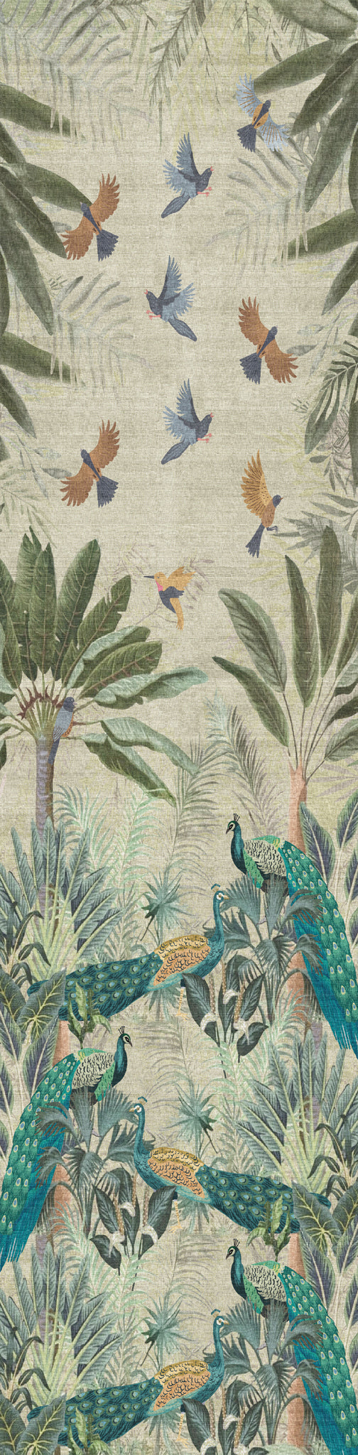 Ellis Tapis de jardin oiseaux tropicaux