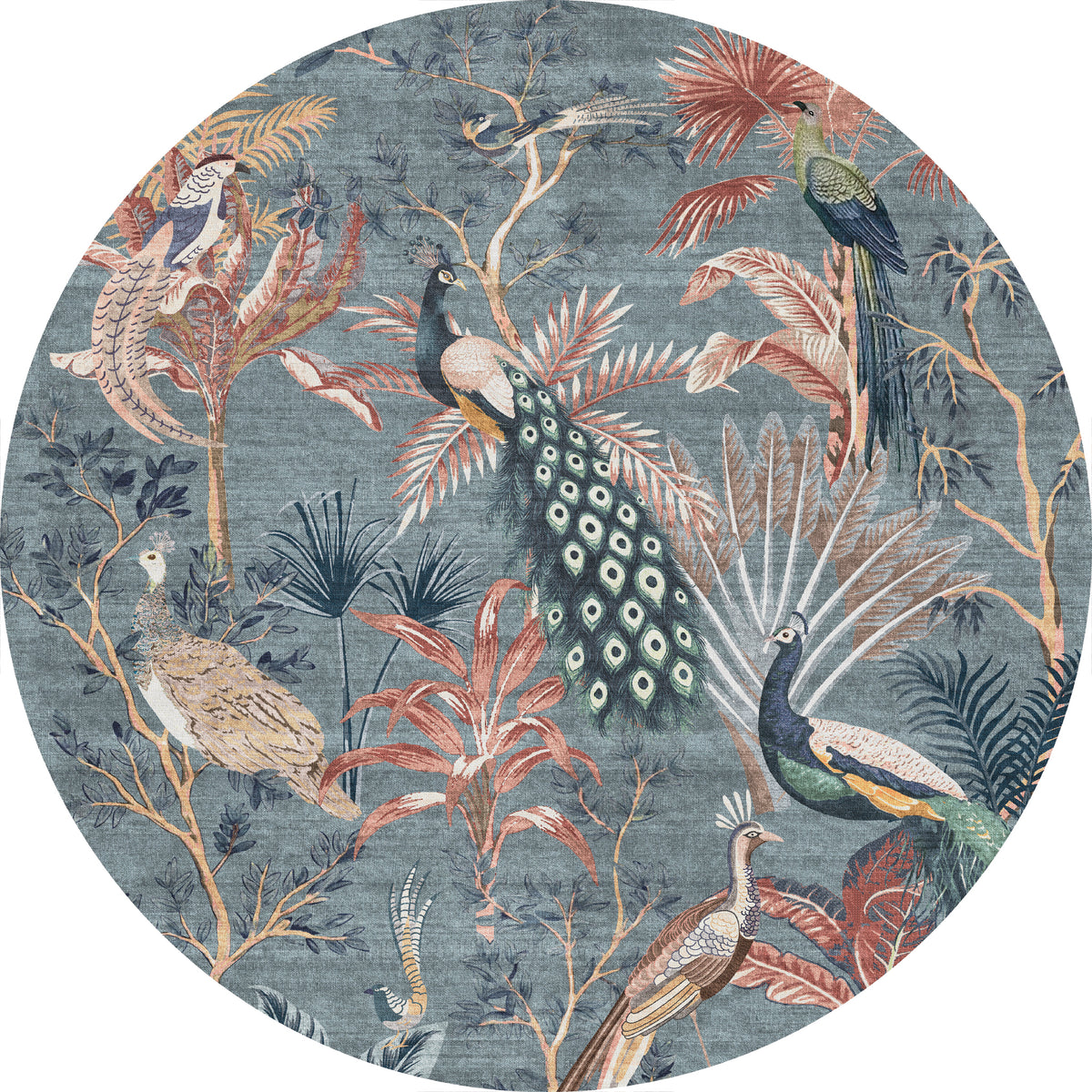 Thea Tropical Bird Garden Rug
