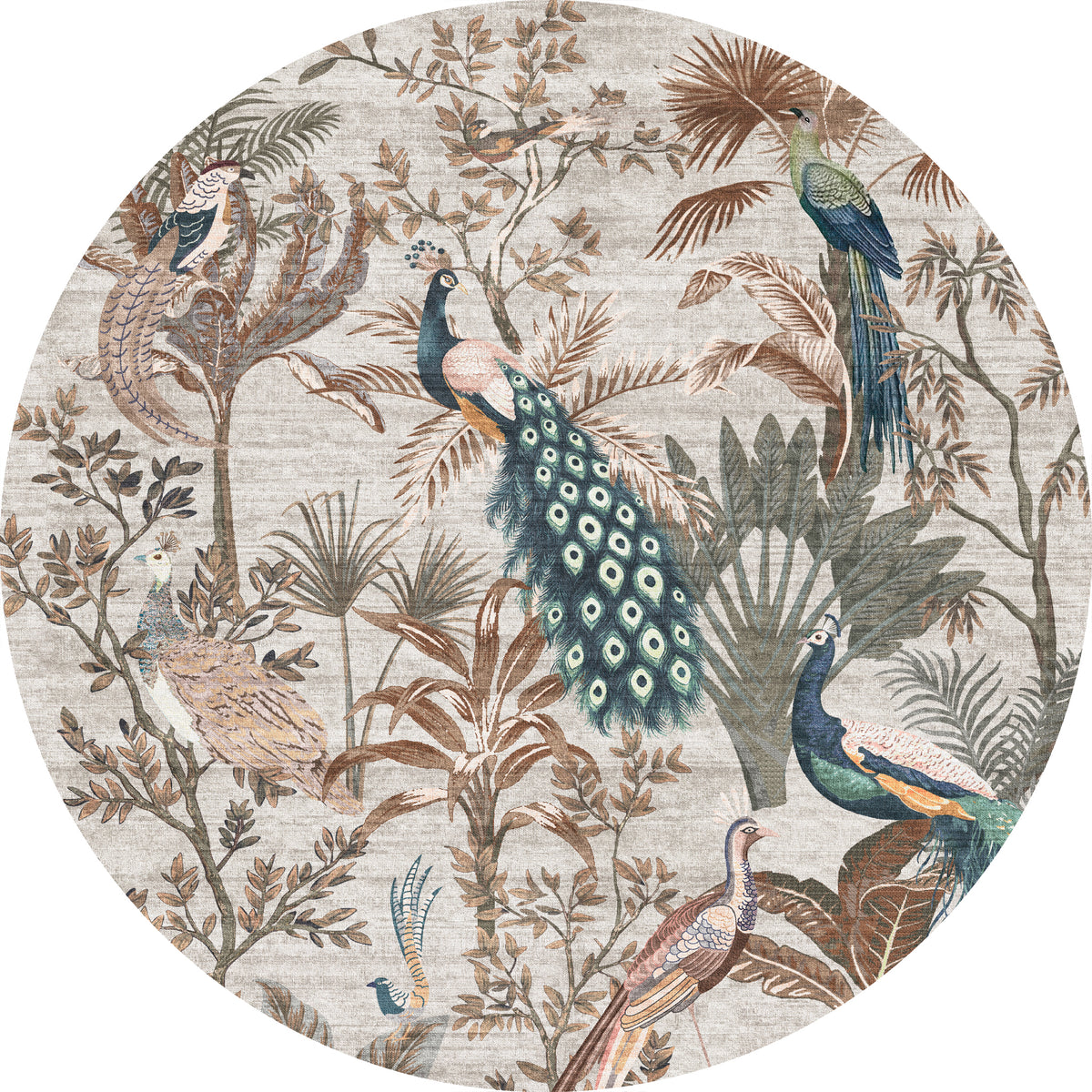 Thea Tropical Bird Garden Rug