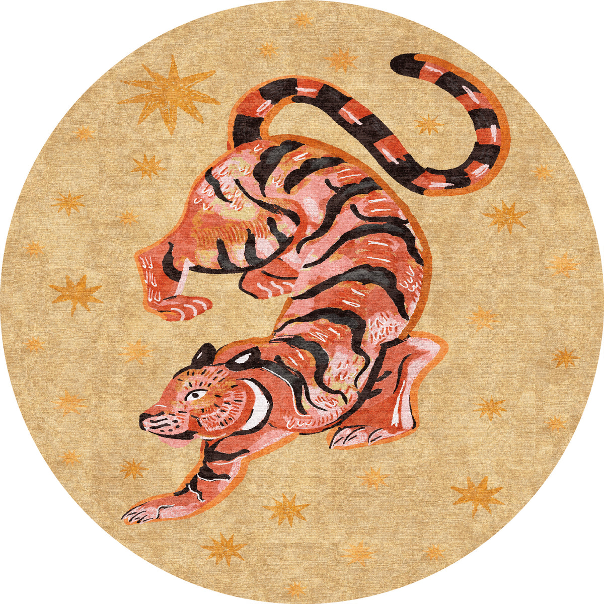 Kairo Himmlischer Tiger-Teppich
