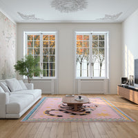 Kairo Celestial Tiger Print Rug