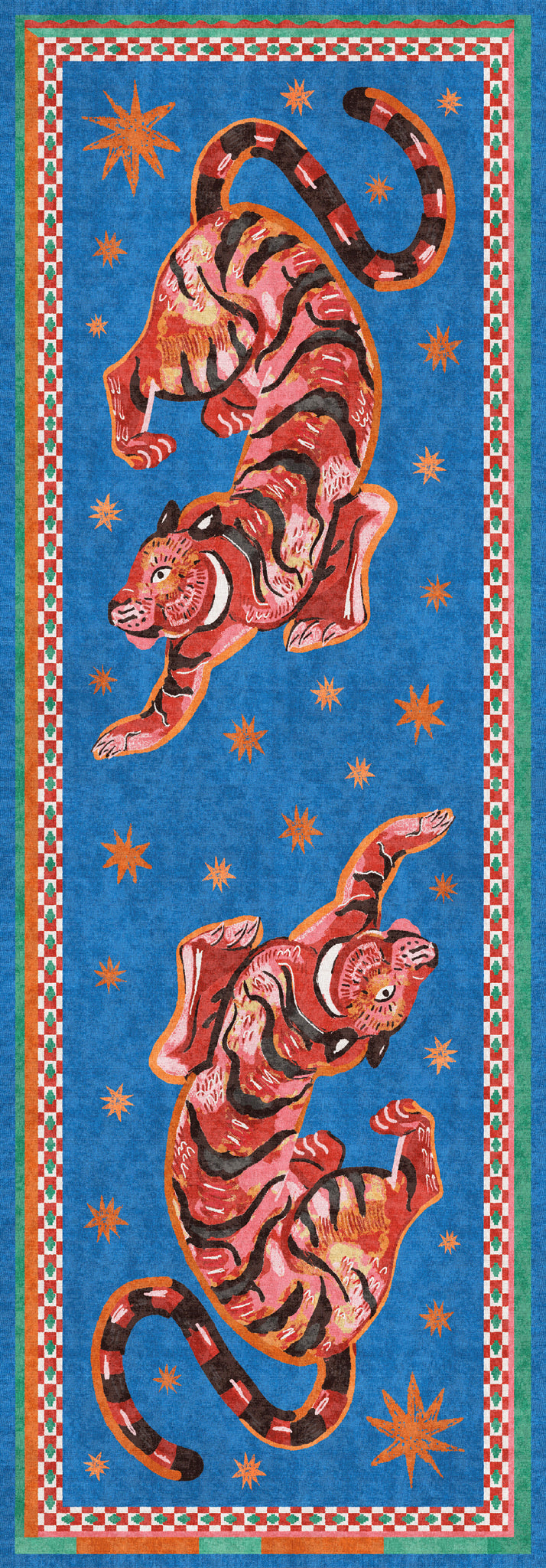 Kairo Himmlischer Tiger-Teppich