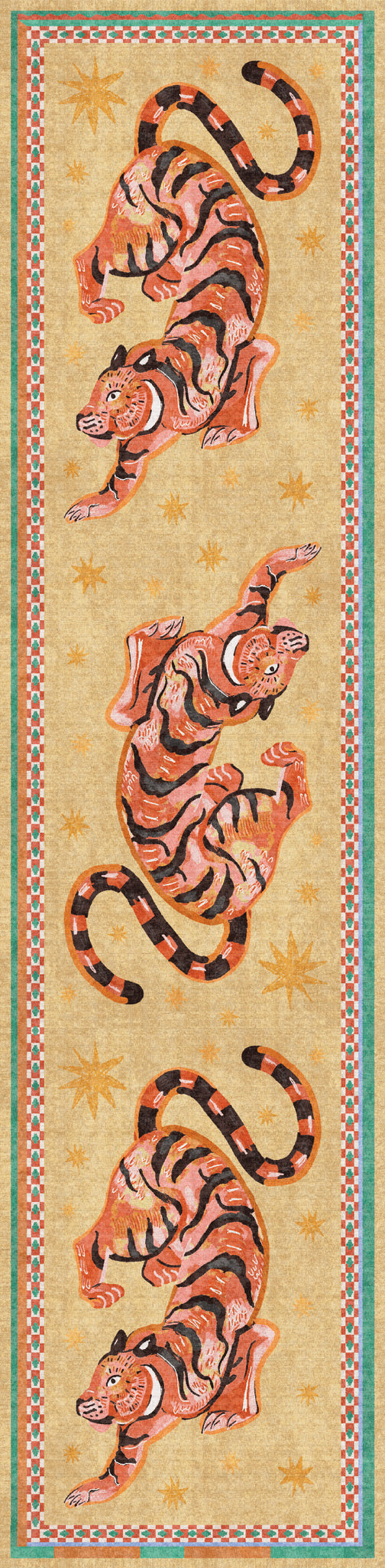 Kairo Mennyei tigris mintás szőnyeg