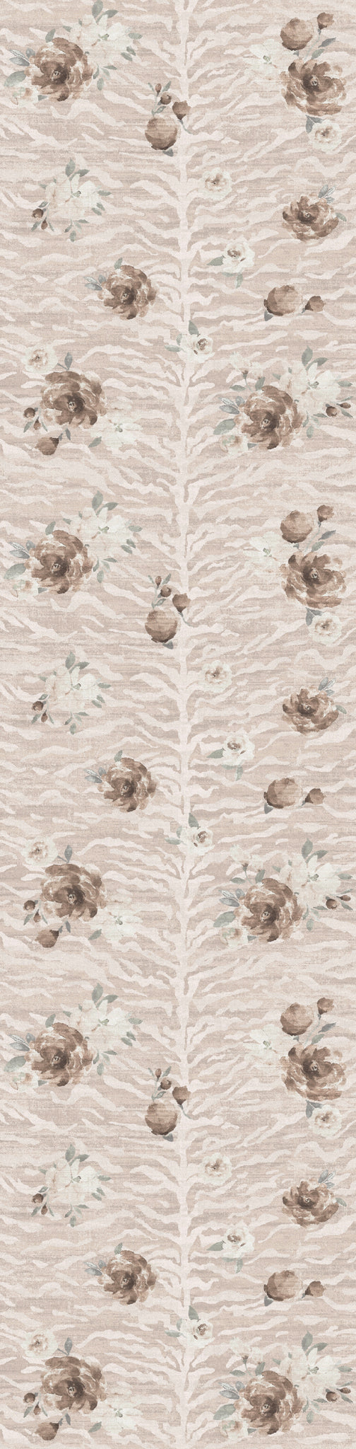 Tessa Gėlių zebro rašto kilimas