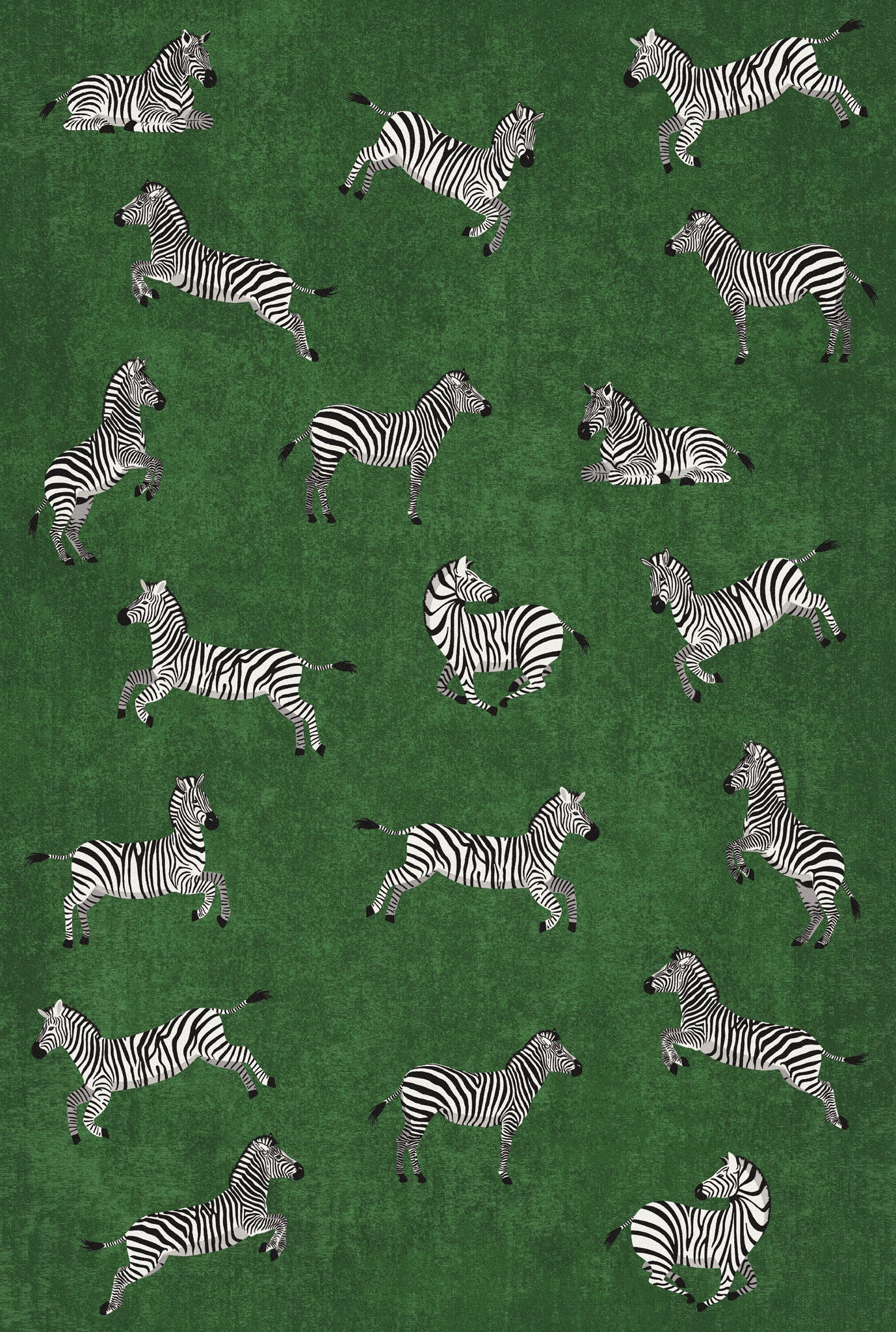 Riley Zebraprint mønster tæppe