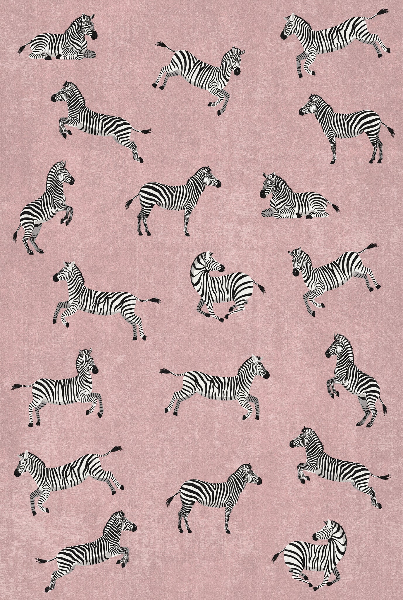Riley Zebraprint mønster tæppe