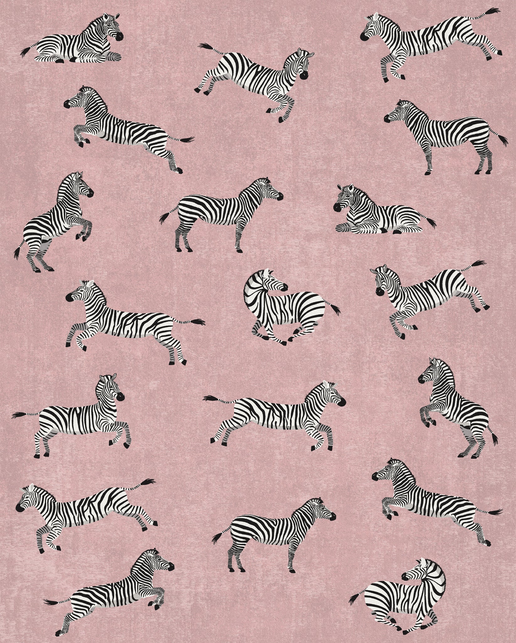 Riley Zebraprint mønster tæppe