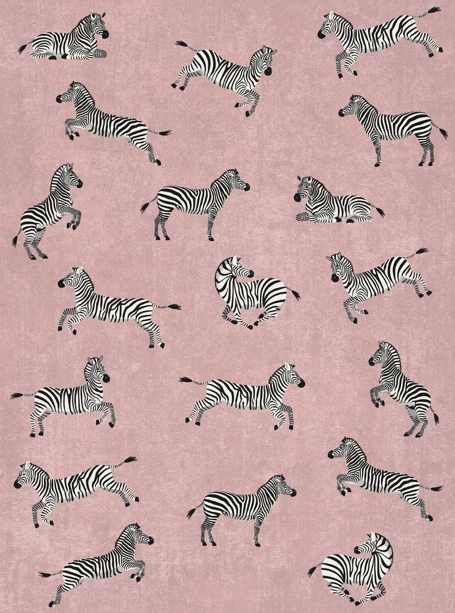 Riley Zebraprint mønster tæppe