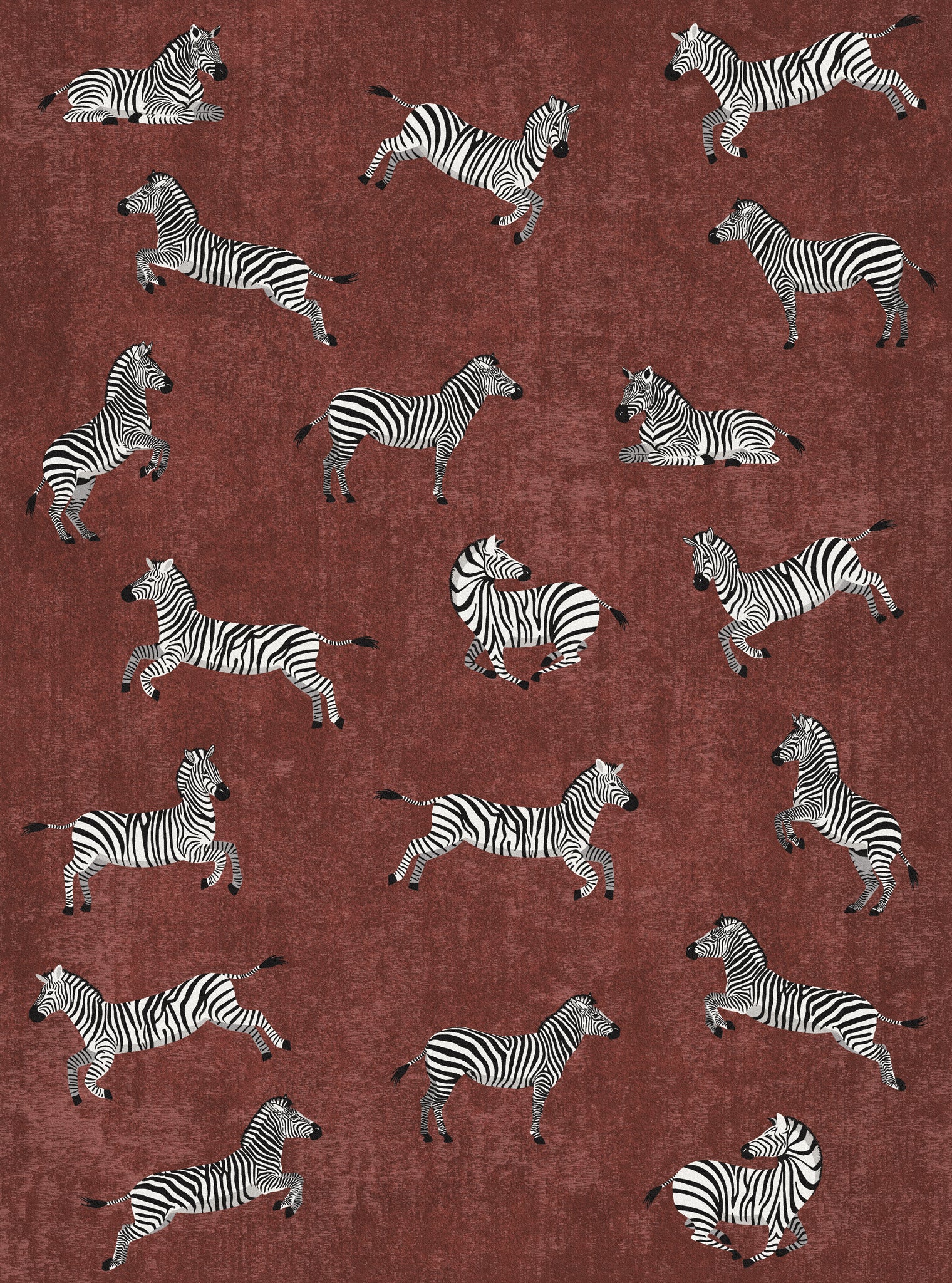 Riley Χαλί με μοτίβο ζέβρας