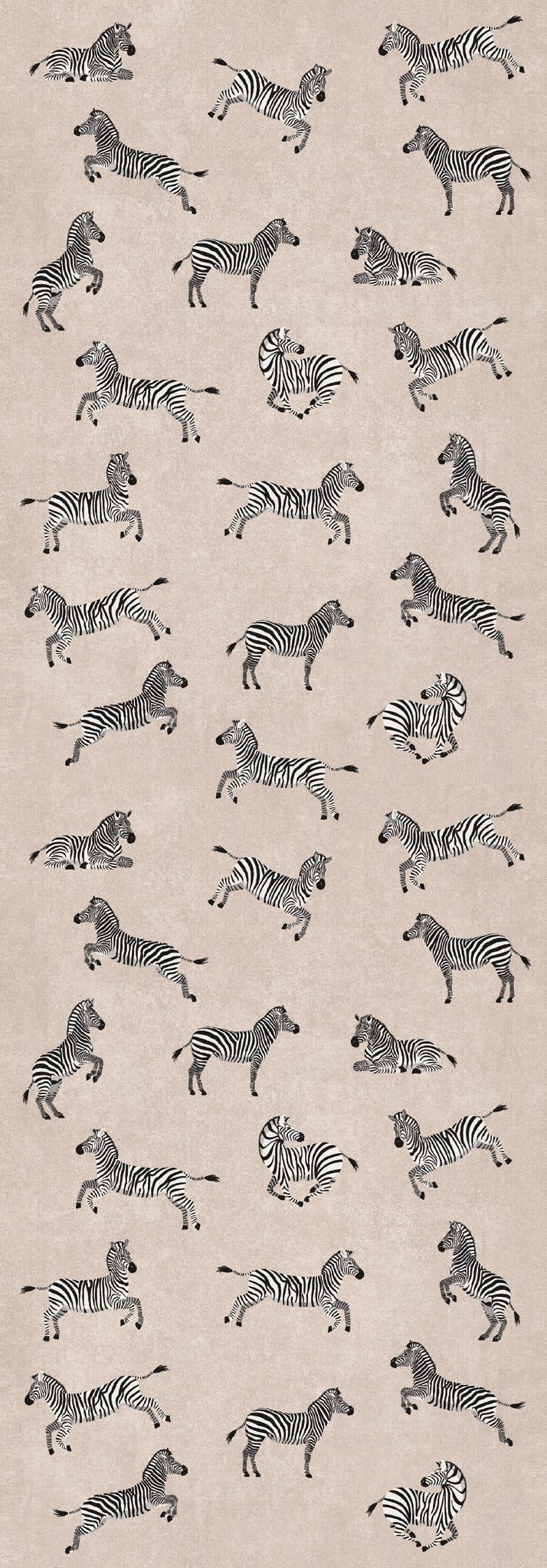 Riley Zebraprint mønster tæppe