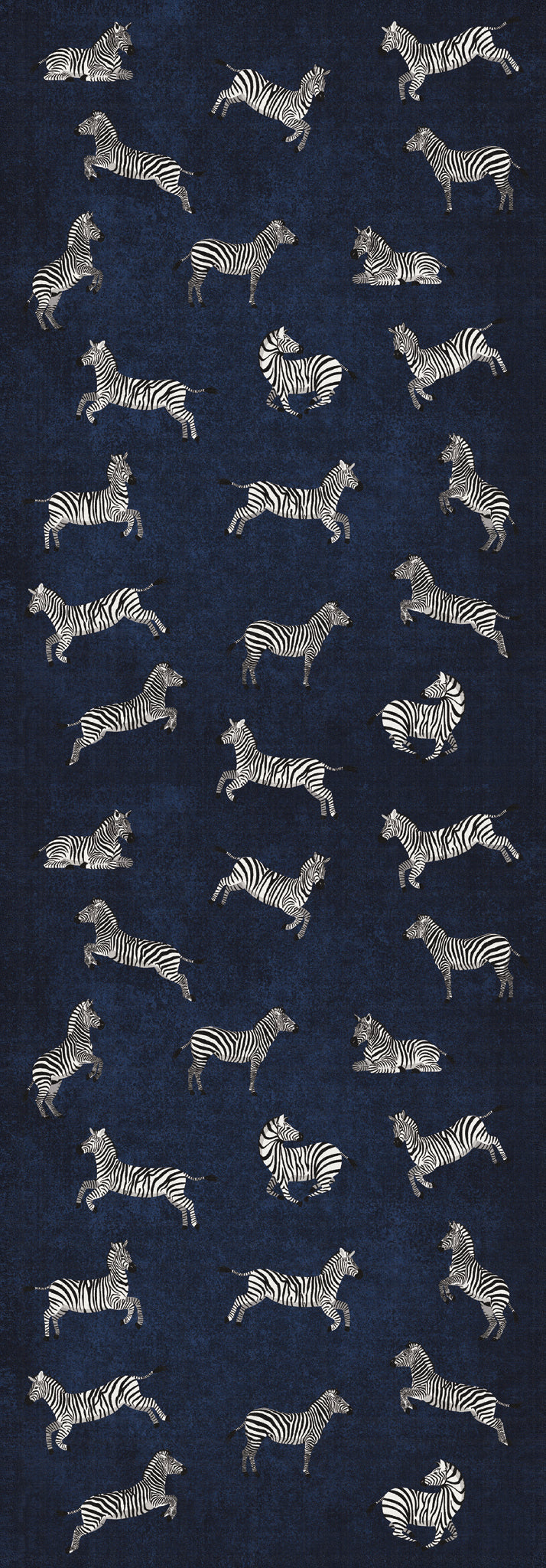 Riley Zebraprint mønster tæppe