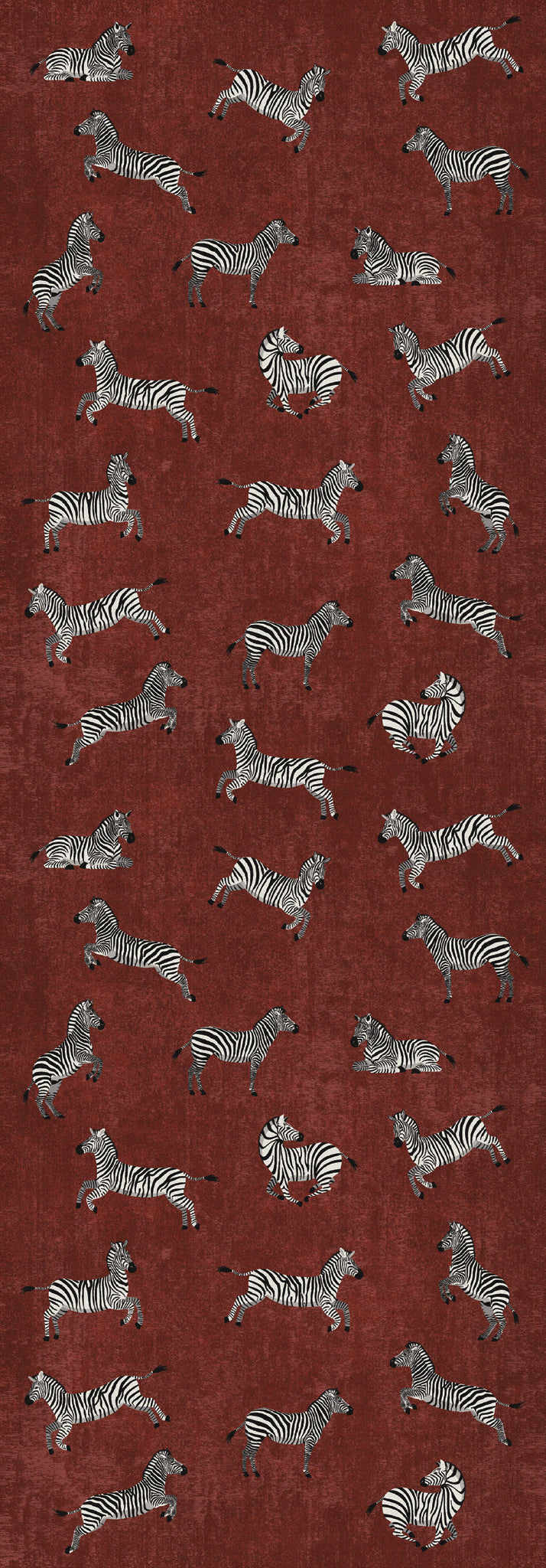 Riley Zebraprint mønster tæppe
