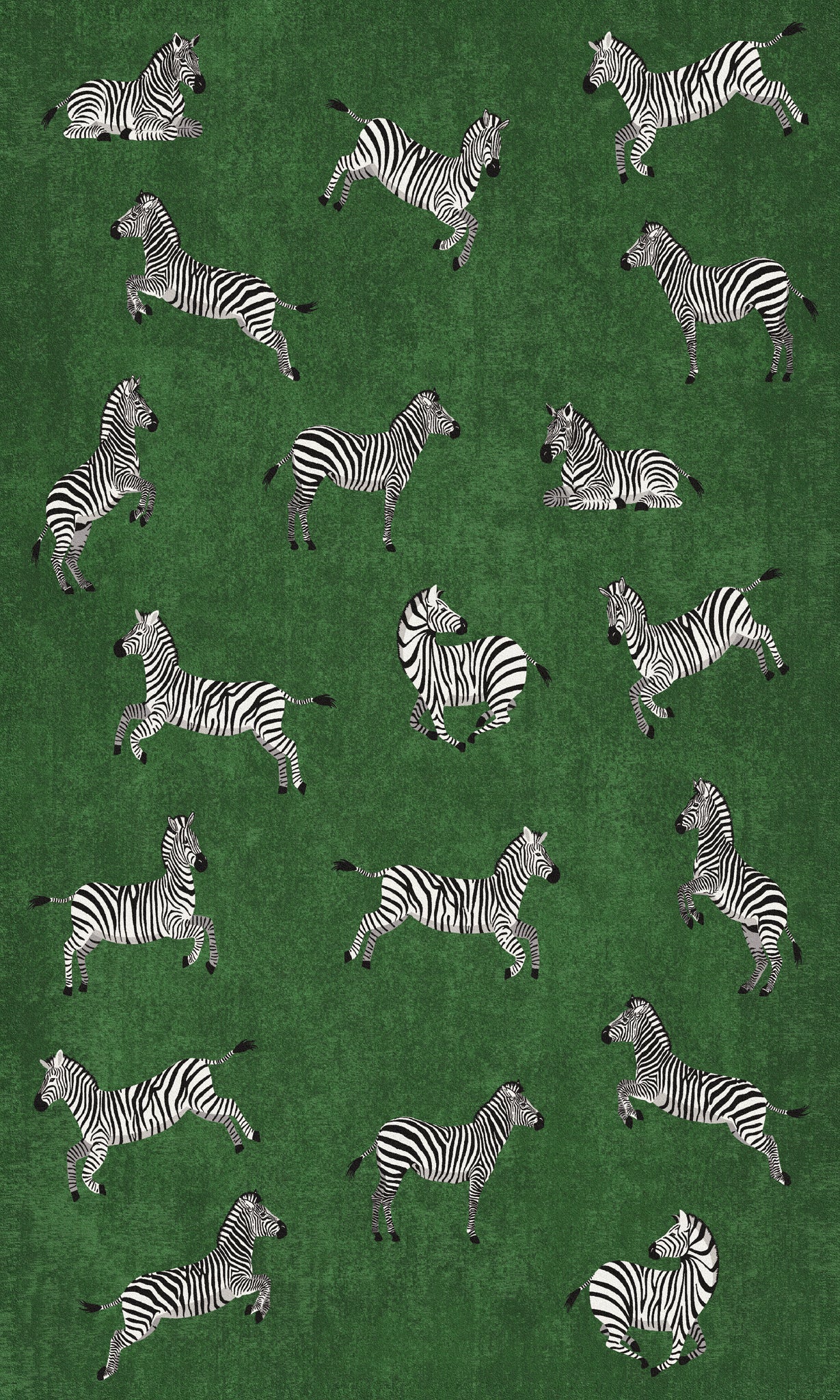 Riley Zebraprint mønster tæppe