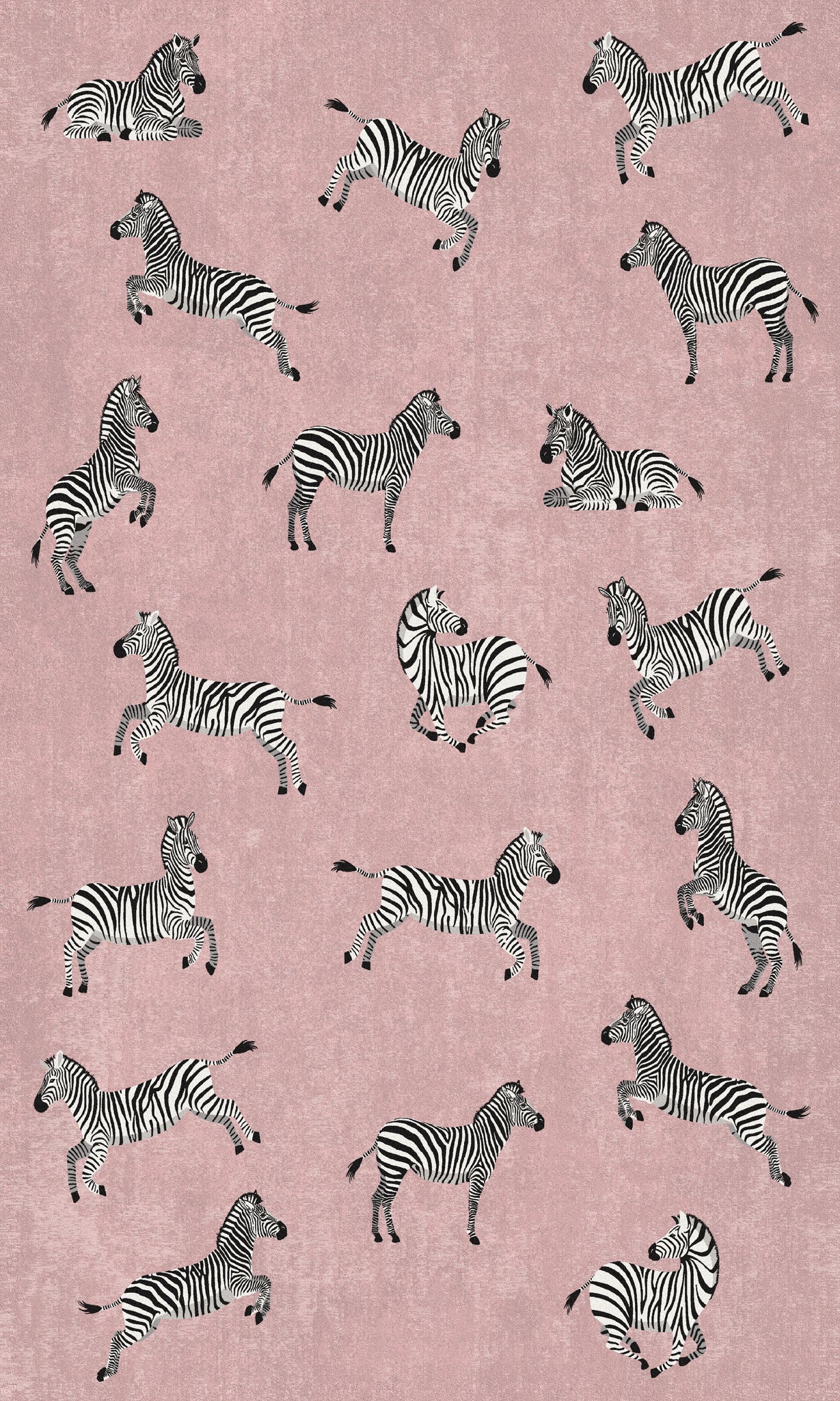 Riley Zebraprint mønster tæppe
